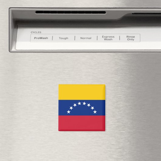 Flag of Venezuela fridge magnet (In Situ (Lave-vaisselle))