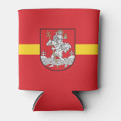 Flag of Vilnius, Lithuania Can Cooler (Voorkant)