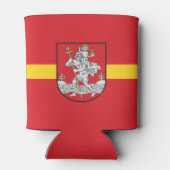 Flag of Vilnius, Lithuania Can Cooler (Achterkant)