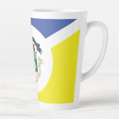 Flag of Winnipeg, Manitoba Latte Mug Mok (Rechts)