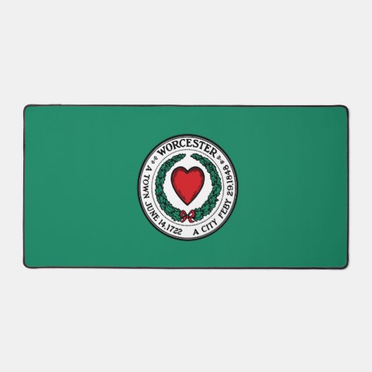 Flag of Worcester, Massachusetts Bureaumat (Voorkant)
