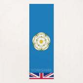 Flag of Yorkshire (UK) Yogamat (Voorkant)
