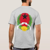 Flag-onafhankelijkheidsfeest in Guinee-Bissau T-shirt (Achterkant)