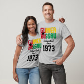 Flag-onafhankelijkheidsfeest in Guinee-Bissau T-shirt (Unisex)