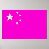 Flag optische illusie - China