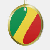Flag Ornament Congo-Brazzaville (Links)