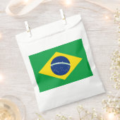 Flag patriottisch Brazilië Bedankzakje (Geknipt)