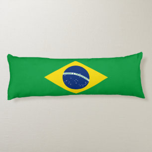 Flag patriottisch Brazilië Lichaamskussen