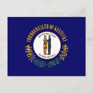 Flag van Kentucky Briefkaart