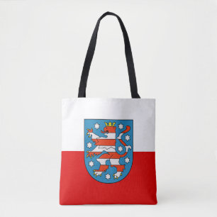 Flag van Thuringia Tote Bag