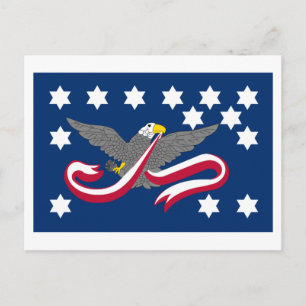 Flag van Whiskey Rebellion Briefkaart