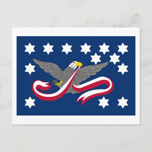 Flag van Whiskey Rebellion Briefkaart (Voorkant)