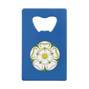 Flag van Yorkshire Credit Card Bottle Open Kredietkaart Flessenopener