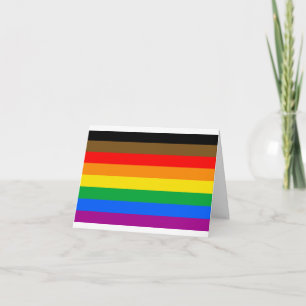 Flag voor regenboogpride aankondiging