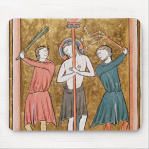 Flagellation uit 'Psautier a l'Usage de Paris' Muismat
