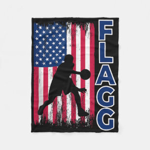 Flagg Basketball Inspire Fan Sports Tanktop_1 Fleece Deken