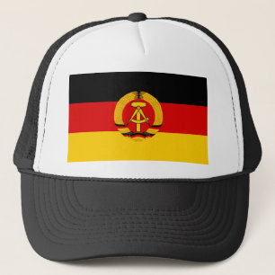 Flagge der DDR - vlag van de DDR (Oost-Duitsland) Trucker Pet