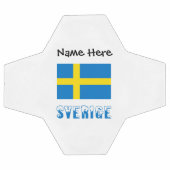 Flagge Sverige och Svenska Personnalisé (Plat)