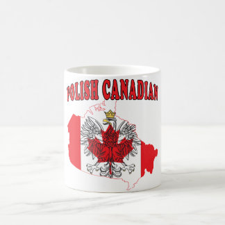 Flagkaart voor Canada in Polen Koffiemok