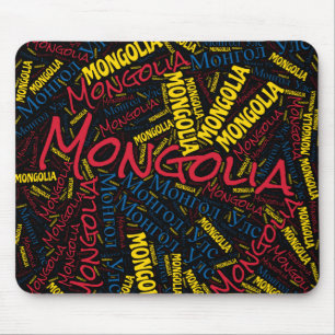Flagkleurentriotticum voor heerlijke Mongolië Muismat