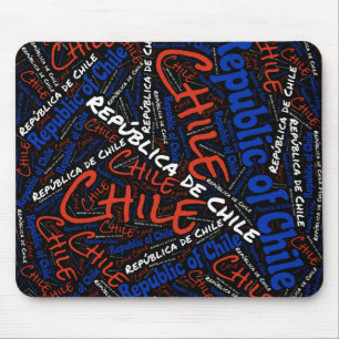 Flagkleurentriottisch uit Chili Muismat