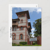 Flagler College St. Augustine, Florida Feestdagenkaart (Voorkant / Achterkant)