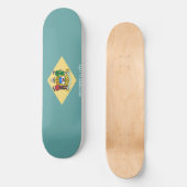 Flagontwerp van de Dell-staat Skateboard (Voorkant)