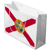 Flagontwerp van de staat Florida Groot Cadeauzakje (Voorkant Gekanteld)