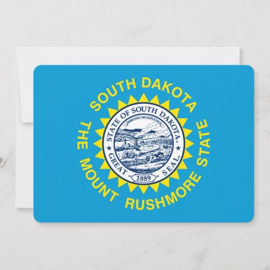 Flagontwerp voor de staat South Dakota (Voorkant)