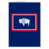Flagontwerp Wyoming State (Voorkant)