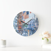 Flags 5e avenue van Childe Hassam, Kunst Grote Klok (Huis)