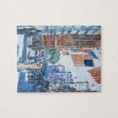 Flags 5e avenue van Childe Hassam, Kunst Legpuzzel (Horizontaal)