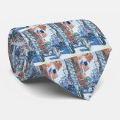 Flags 5e avenue van Childe Hassam,  Kunst Stropdas (Opgerold)