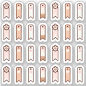 Flags for soft kawaii planner sticker (Voorkant)