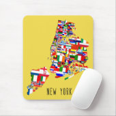 Flags Mousemat uit de wijk Ancestry City Muismat (Met muis)