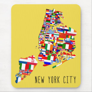 Flags Mousemat uit de wijk Ancestry City Muismat