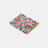 Flags of the world post-it® notes (Schuin)