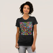Flags of the world t-shirt (Voorkant volledig)
