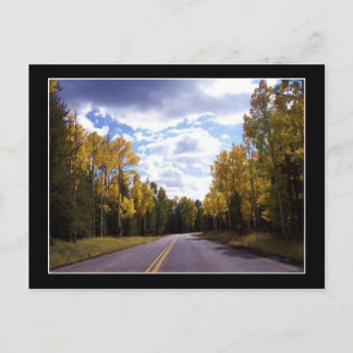 Flagstaff Arizona dans la carte postale Automne