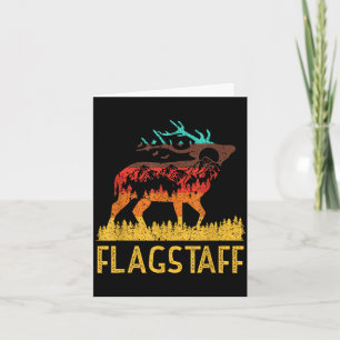 Flagstaff - liefde natuur vintage wandelen 70s 80s kaart