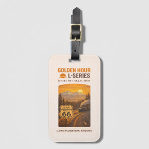 Flagstaff Route 66 Gouden Uur L-Serie Bagagelabel