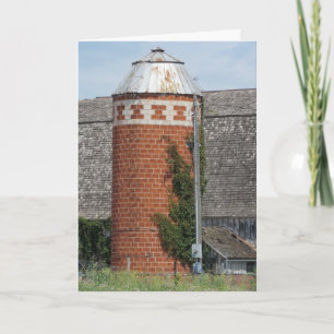 “Flagstaff Silo” Verjaardagskaart Kaart