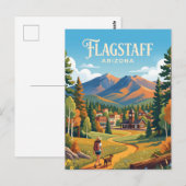 Flagstaff USA Briefkaart (Voorkant / Achterkant)