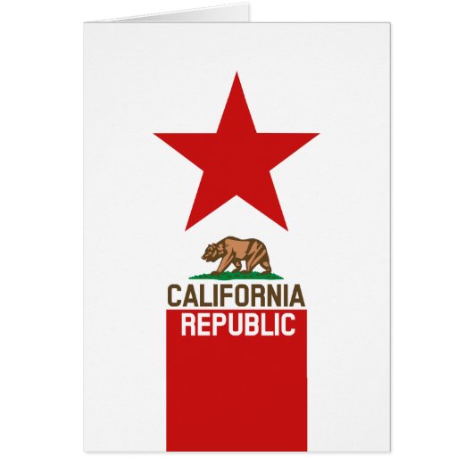 Flagster van de REPUBLIEK KLIFORNIË (Voorkant)