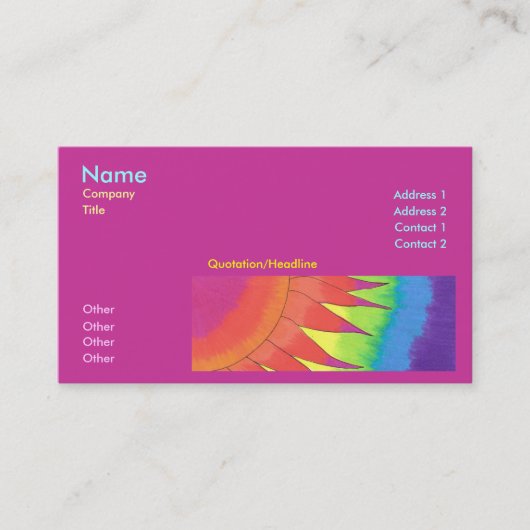 Flair Visitekaartje (Voorkant)