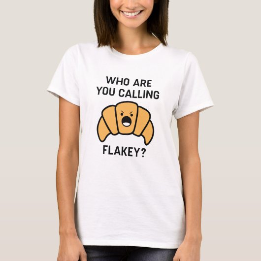 Flakey Croissant T-shirt (Voorkant)