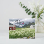 Flakstad auf den Lofoten Briefkaart (Staand voorkant)