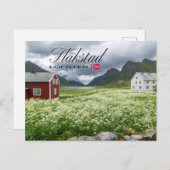 Flakstad auf den Lofoten Briefkaart (Voorkant / Achterkant)