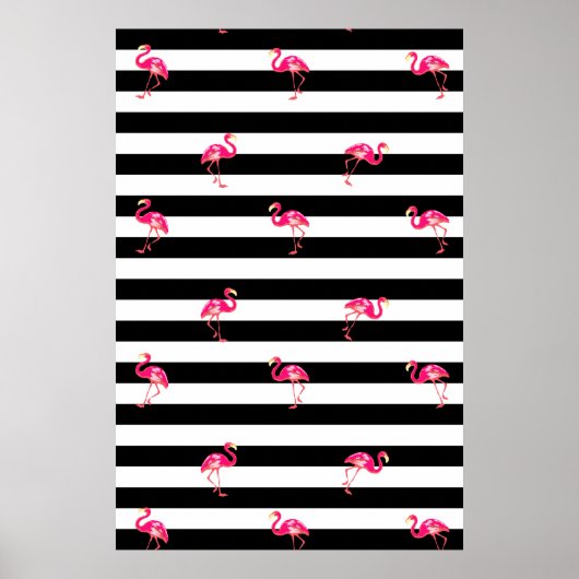 flamant, affiche flamingo, affiche de cuisine, (Devant)