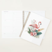 Flamant Avec Fleurs (Devant avec enveloppe)